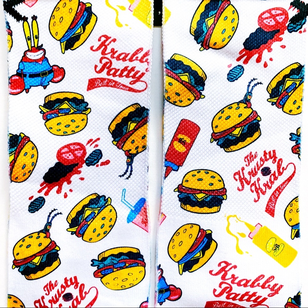 Nickelodeon Spongebob Krusty Krab Odd Sox Socks - Picture 4 of 8